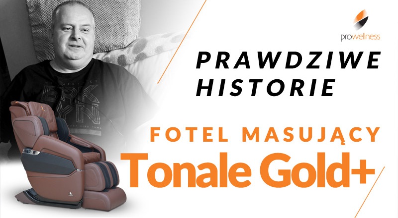 Historia Pana Jacka. Recenzja fotela masującego Pro-Wellness Tonale Gold+