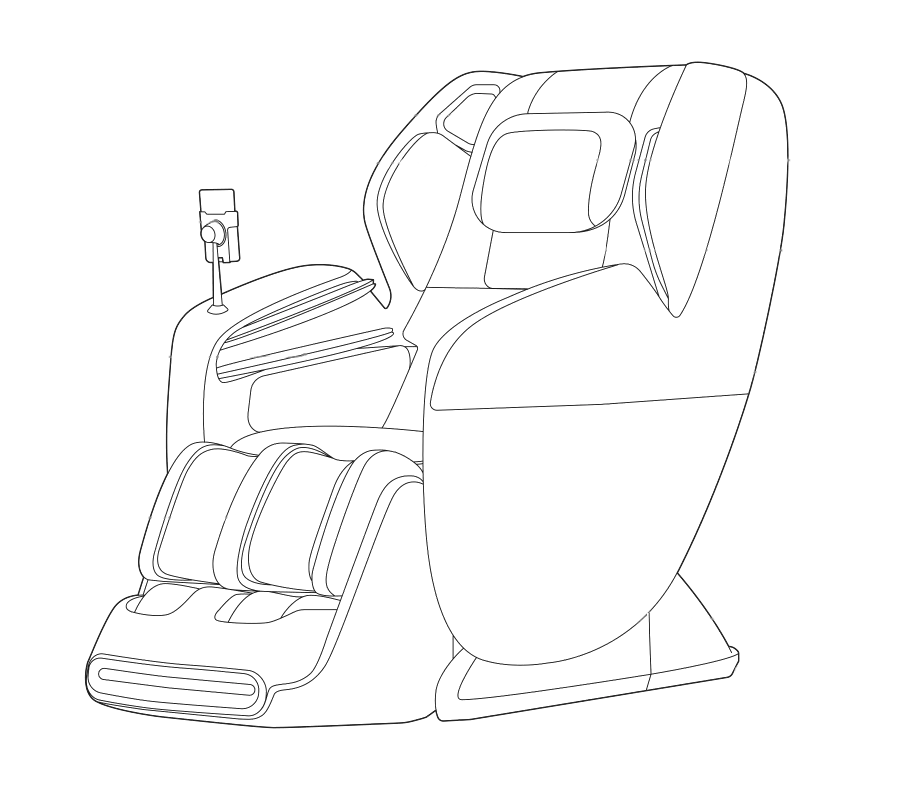 Pro-Wellness PW750 fotel masujący Pro-Wellness PW750 fotel masujący