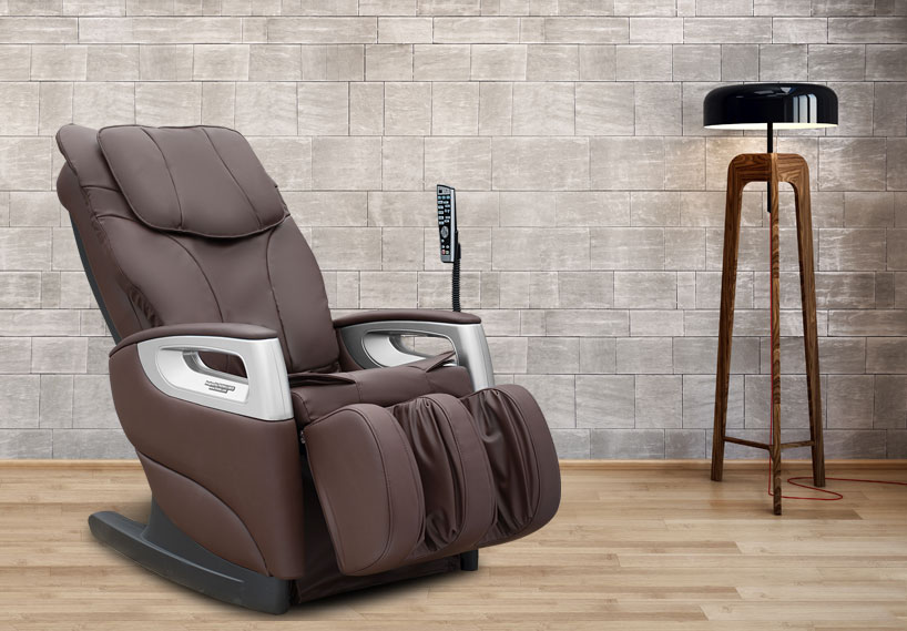 Pro-Wellness PW370 massage chair brown